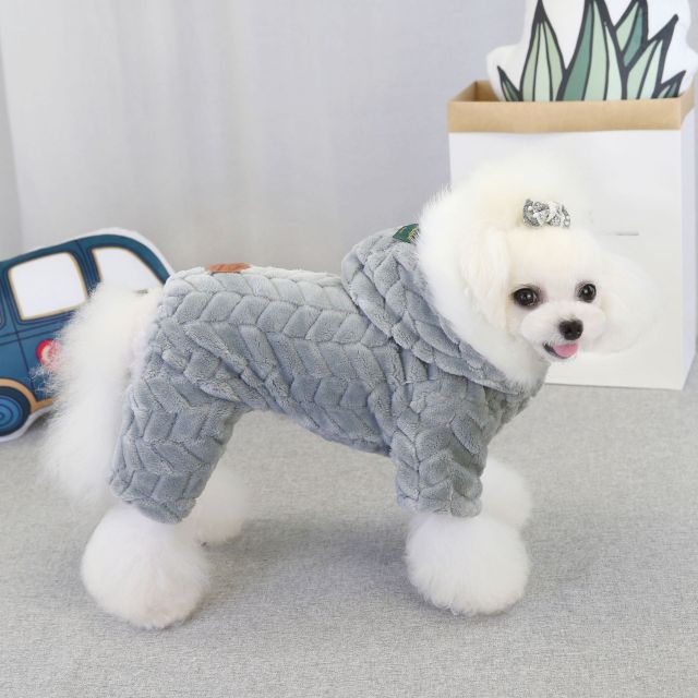 LOS ANDES Dog Costumes Clothes for Small Dogs Winter Puppy Jacket Little Puppy Sweater Fashion Comfortable Pet Jumpsuits Cat Coats