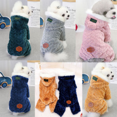 LOS ANDES Dog Costumes Clothes for Small Dogs Winter Puppy Jacket Little Puppy Sweater Fashion Comfortable Pet Jumpsuits Cat Coats