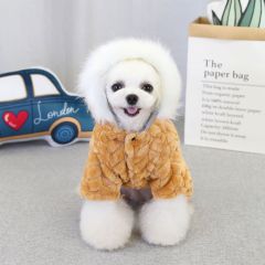 LOS ANDES Dog Costumes Clothes for Small Dogs Winter Puppy Jacket Little Puppy Sweater Fashion Comfortable Pet Jumpsuits Cat Coats