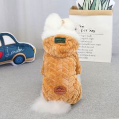 LOS ANDES Dog Costumes Clothes for Small Dogs Winter Puppy Jacket Little Puppy Sweater Fashion Comfortable Pet Jumpsuits Cat Coats