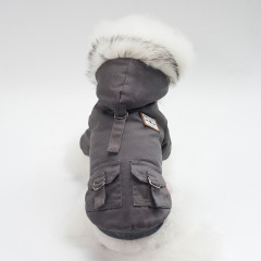 LOS ANDES Dog Costumes Clothes for Small Dogs Winter Puppy Jacket Little Puppy Sweater Pet Jumpsuits Cat Coats
