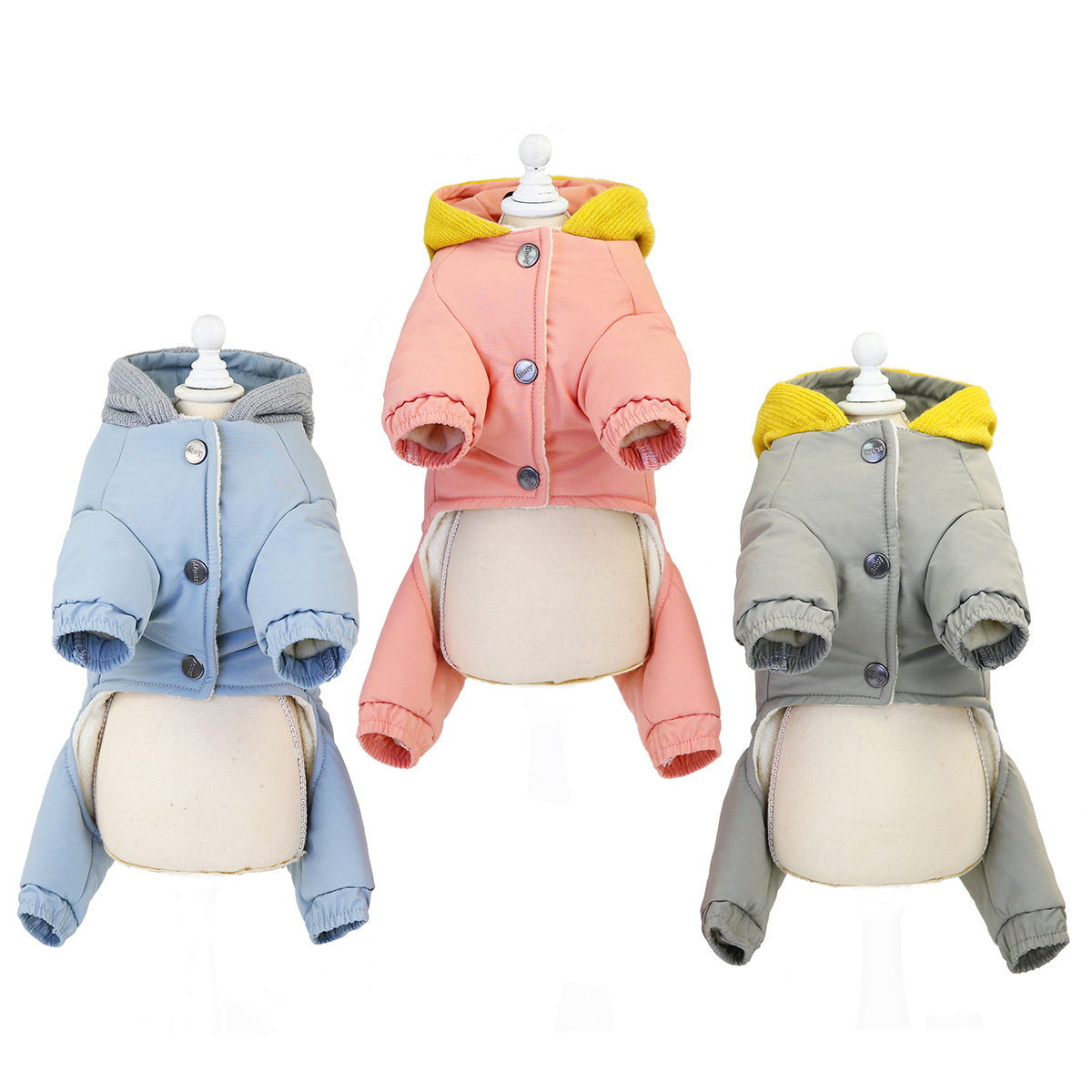 LOS ANDES Dog Hoodie, Soft and Warm Dog Winter Sweater, Cute Weather Clothing Warm Cat Sweater Doggie Coats Pet Apparel