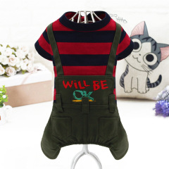 LOS ANDES Winter Dog Sweater Puppy Clothes, Warm Jean Sweater Doggie Coats, Classic Knit Holiday Pet Apparel