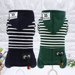 LOS ANDES Winter Dog Sweater Puppy Clothes, Warm Jean Sweater Doggie Coats, Classic Knit Holiday Pet Apparel