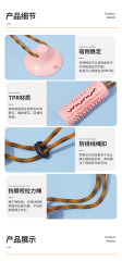 Dog Toys, Dog Chew Toys for Aggressive chewers,Dog Rope Toys with Suction Cup for Puppy Dogs,Dog Training Treats Teething Toys for Boredom, Small Dog Puzzle Toy Treat Food Dispensing Ball Toys