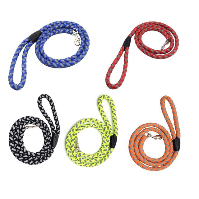 LOS ANDES No Pull Dog Harness and Leash Set, Adjustable Basic Reflective Step in Puppy Vest Outdoor Walking Pet Body Harness Set for Small Medium Dogs