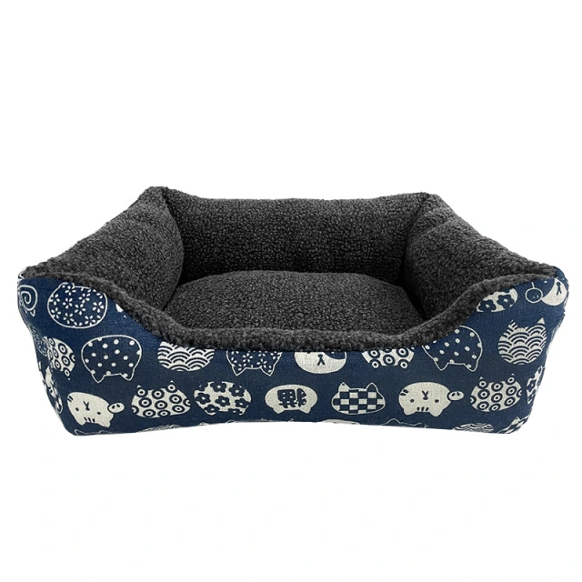 LOS ANDES Dog Beds, Washable Pet Mattress Comfortable and Warming Rectangle Bed for Medium and Large Dogs