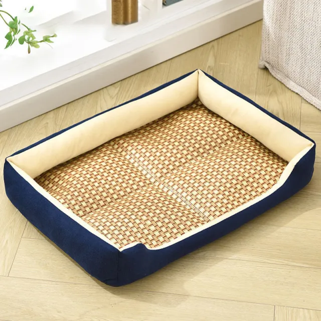 LOS ANDES Dog Beds, Washable Pet Mattress Comfortable and Warming Rectangle Bed for Medium and Large Dogs, Cat Pets