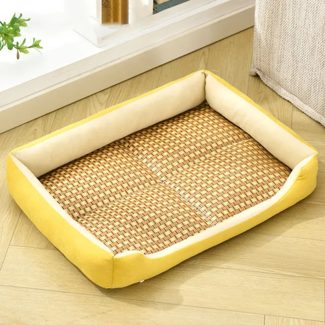 LOS ANDES Dog Beds, Washable Pet Mattress Comfortable and Warming Rectangle Bed for Medium and Large Dogs, Cat Pets