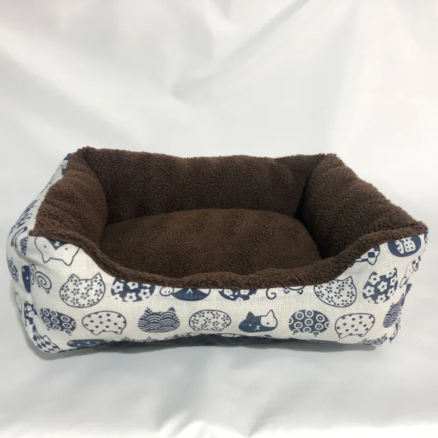 LOS ANDES Dog Beds, Washable Pet Mattress Comfortable and Warming Rectangle Bed for Medium and Large Dogs