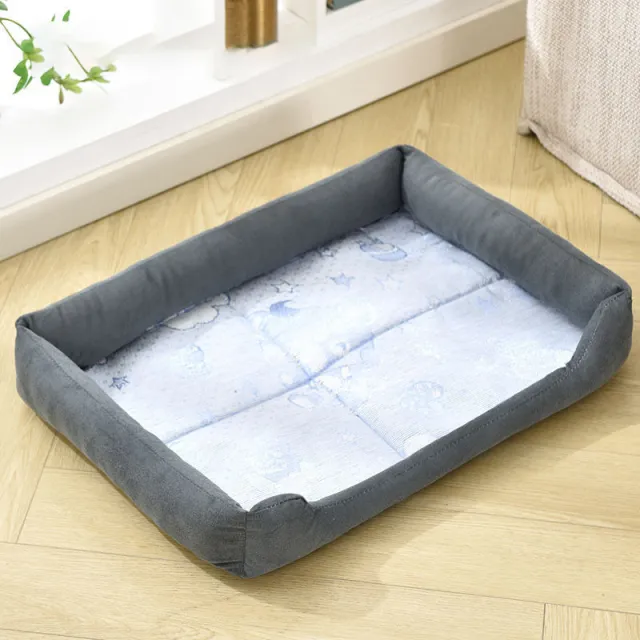 LOS ANDES Dog Beds, Washable Pet Mattress Comfortable and Warming Rectangle Bed for Medium and Large Dogs, Cat Pets