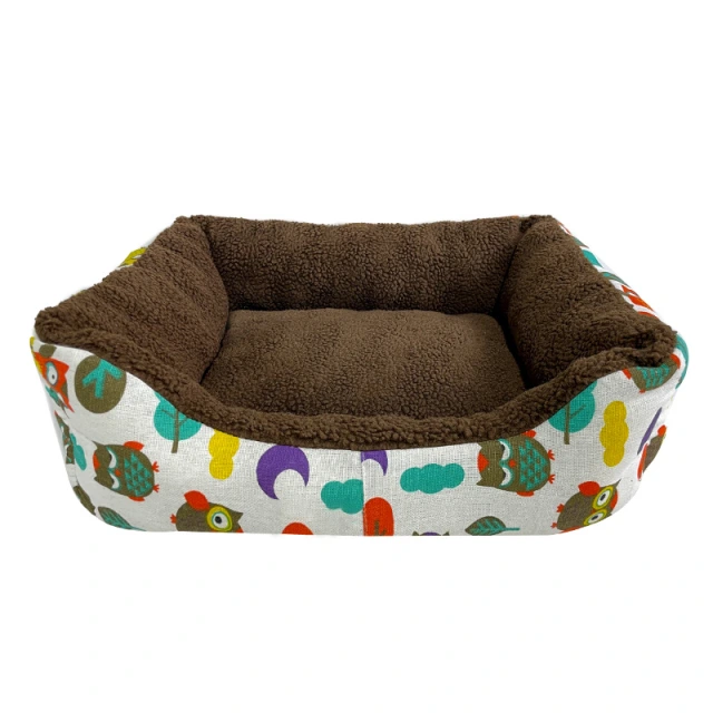 LOS ANDES Dog Beds, Washable Pet Mattress Comfortable and Warming Rectangle Bed for Medium and Large Dogs