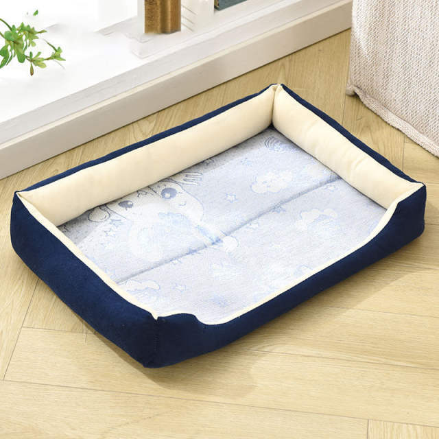 LOS ANDES Dog Beds, Washable Pet Mattress Comfortable and Warming Rectangle Bed for Medium and Large Dogs, Cat Pets