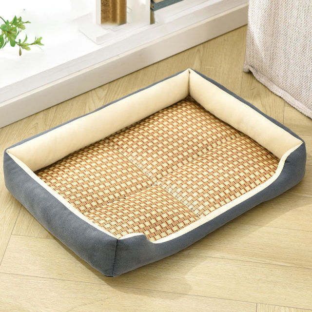 LOS ANDES Dog Beds, Washable Pet Mattress Comfortable and Warming Rectangle Bed for Medium and Large Dogs, Cat Pets