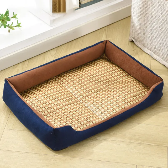 LOS ANDES Dog Beds, Washable Pet Mattress Comfortable and Warming Rectangle Bed for Medium and Large Dogs, Cat Pets