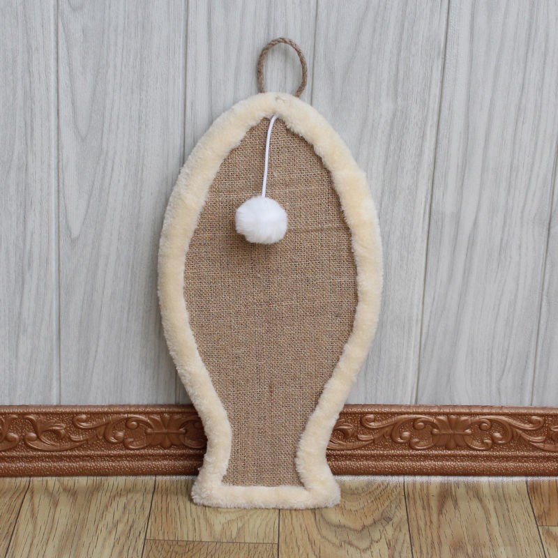 LOS ANDES Cat Scratcher Mat,Natural Sisal Cat Scratch Pad,Horizontal Floor Cat Scratching Pads Rug for Indoor Cats Grinding Claws Nails,Cat Furniture Protector for Couch & Carpets