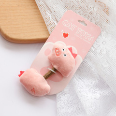 LOS ANDES Cat Toy, Plush Cat Toys, Cat Chew Toy, Cartoon Fish for Interactive Kitty Chew Toys Cat Teething Cat Exercise