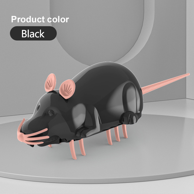 LOS ANDES Mini Simulated Mouse Toy, Realistic Flopping Fish Dog Toy