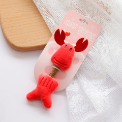 LOS ANDES Cat Toy, Plush Cat Toys, Cat Chew Toy, Cartoon Fish for Interactive Kitty Chew Toys Cat Teething Cat Exercise