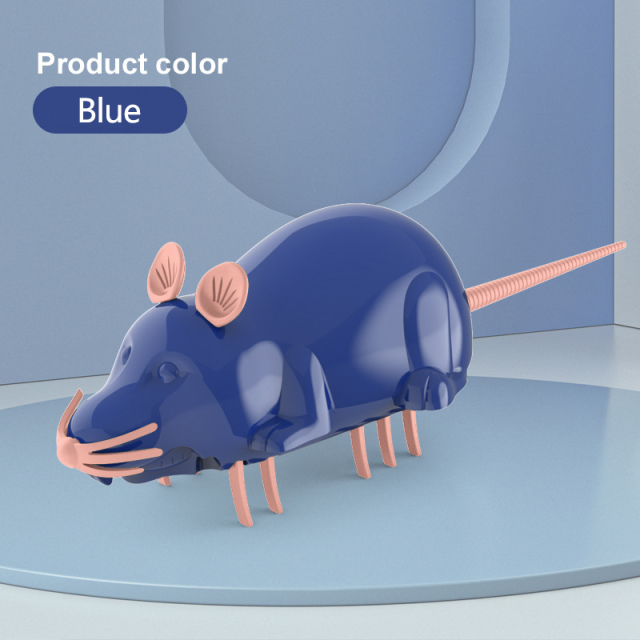 LOS ANDES Mini Simulated Mouse Toy, Realistic Flopping Fish Dog Toy