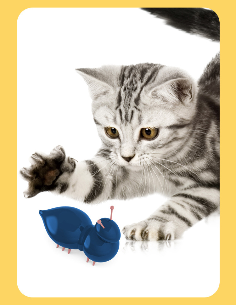 LOS ANDES Mini Simulated Mouse Toy, Realistic Flopping Fish Dog Toy