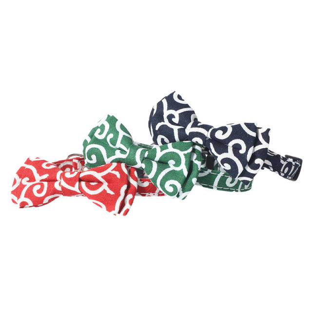 LOS ANDES Cat Collars with Bow Tie and Bell,Personalized Breakaway Kitten Collar for Girl boy Cats,Adjustable 22-27cm, Cute for Kitty Kitten Adult Cats,Pet Supplies,Stuff,Accessories