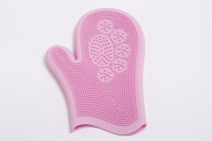 LOS ANDES Pet Grooming Magic Gloves, Dog Cat Bathing Shampoo Brush, Silicone Hair Removal Gloves with Thick High Density Teeth for Bathing and Messaging, Scrubbing Gloves for Shedding