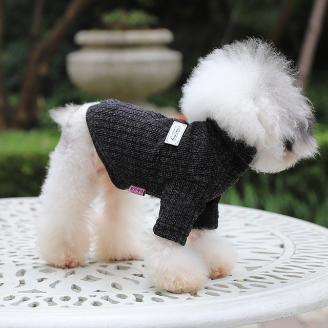 LOS ANDES Dog Knitted Sweater Dog Heart Sweater Puppy Sweater Warm Soft Pet Holiday Clothes for Small Cats and Dogs