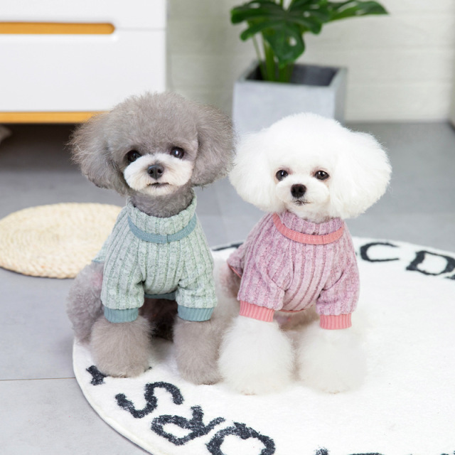 LOS ANDES Pet Dog Clothes Dog Sweater Soft Thickening Warm Pup Dogs Shirt Winter Puppy Sweater for Dogs