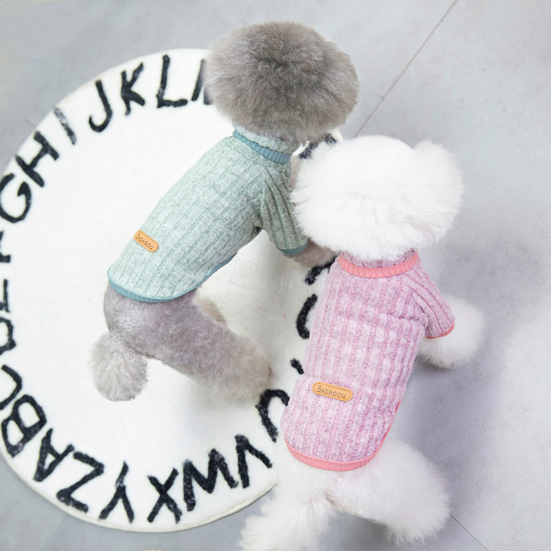 LOS ANDES Pet Dog Clothes Dog Sweater Soft Thickening Warm Pup Dogs Shirt Winter Puppy Sweater for Dogs