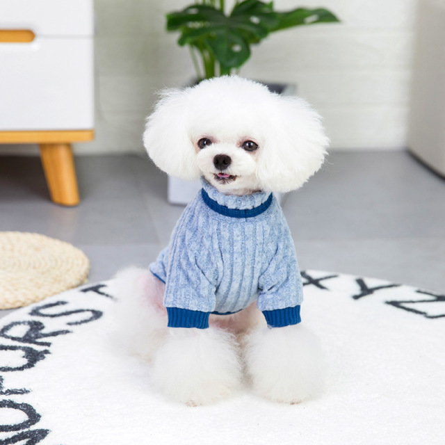 LOS ANDES Pet Dog Clothes Dog Sweater Soft Thickening Warm Pup Dogs Shirt Winter Puppy Sweater for Dogs