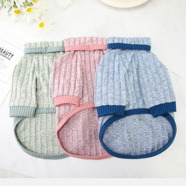 LOS ANDES Pet Dog Clothes Dog Sweater Soft Thickening Warm Pup Dogs Shirt Winter Puppy Sweater for Dogs