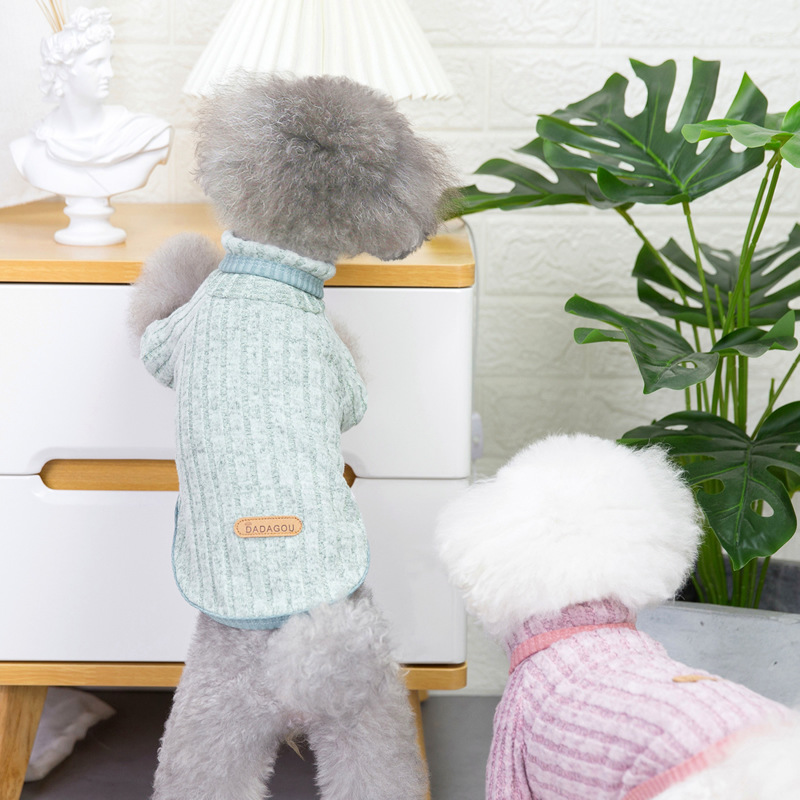 LOS ANDES Pet Dog Clothes Dog Sweater Soft Thickening Warm Pup Dogs Shirt Winter Puppy Sweater for Dogs