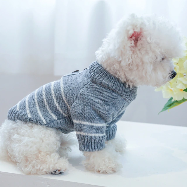 LOS ANDES Elegant Pet Dog Clothes Dog Sweater Soft Warm Pup Dogs Clothing Winter Puppy Sweater for Dogs