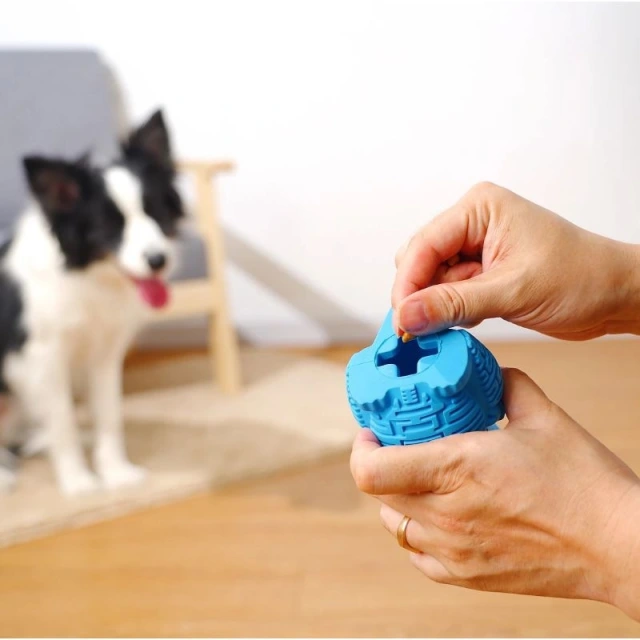 LOS ANDES Dog Treat Toys Durable Dog IQ Chew Toys for Puppy Small Large Dog Teeth Cleaning/Chewing/Playing/Treat Dispensing Dog Toys