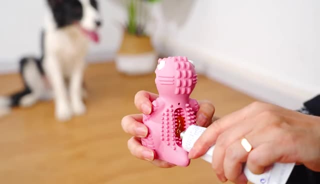 LOS ANDES Dog Treat Toys Durable Dog IQ Chew Toys for Puppy Small Large Dog Teeth Cleaning/Chewing/Playing/Treat Dispensing Dog Toys