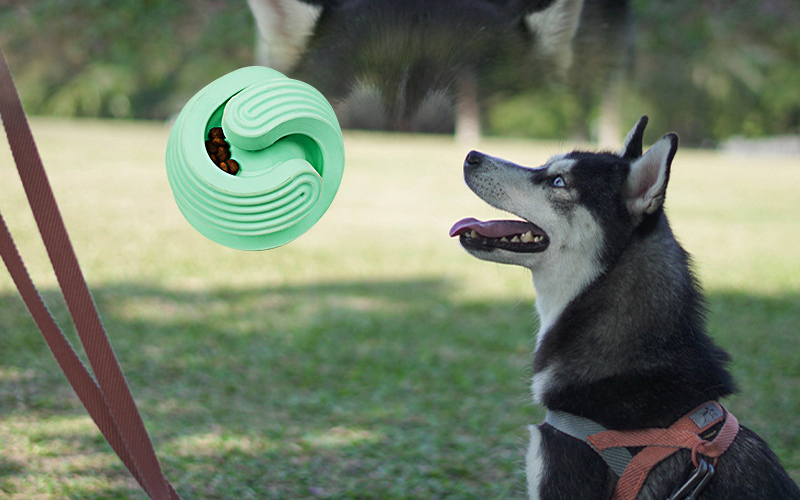 LOS ANDES Dog Toys Ball Durable Dog IQ Chew Toys for Puppy Small Large Dog Teeth Cleaning/Chewing/Playing/Treat Dispensing Dog Toys