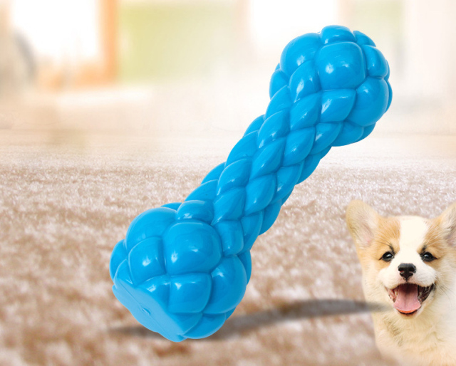 LOS ANDES Dog Toys Bone Durable Dog IQ Chew Toys for Puppy Small Large Dog Teeth Cleaning/Chewing/Playing/Treat Dispensing Dog Toys