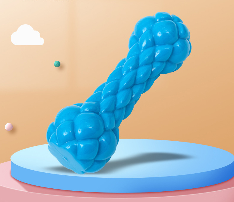 LOS ANDES Dog Toys Bone Durable Dog IQ Chew Toys for Puppy Small Large Dog Teeth Cleaning/Chewing/Playing/Treat Dispensing Dog Toys