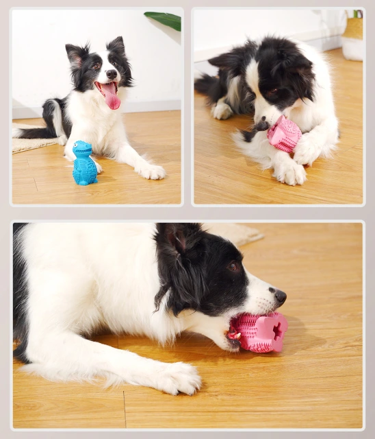 LOS ANDES Dog Treat Toys Durable Dog IQ Chew Toys for Puppy Small Large Dog Teeth Cleaning/Chewing/Playing/Treat Dispensing Dog Toys