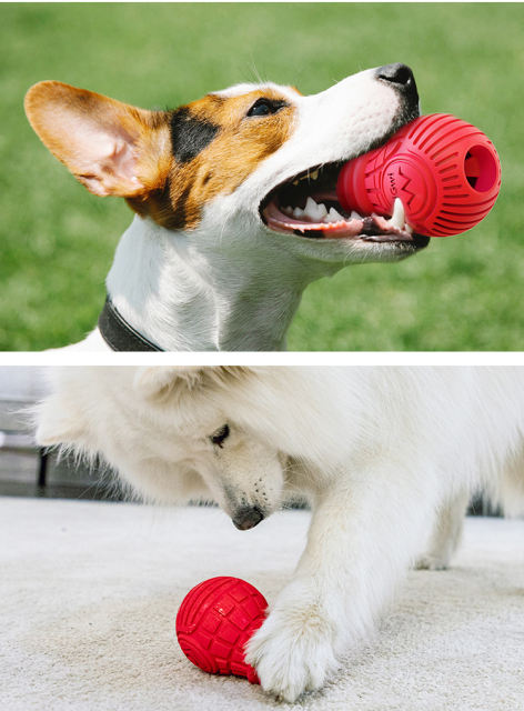 LOS ANDES Classic Dog Toy, Durable Natural Rubber- Fun to Chew, Chase and Fetch - for Medium Dogs
