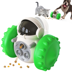LOS ANDES Dog Treat Toy Interactive Toys to Improve Dog's IQ and Digestion, Food Dispenser Robot Tumbler Shape Toy Slow Eating IQ Treat Toy for Small Medium Dogs