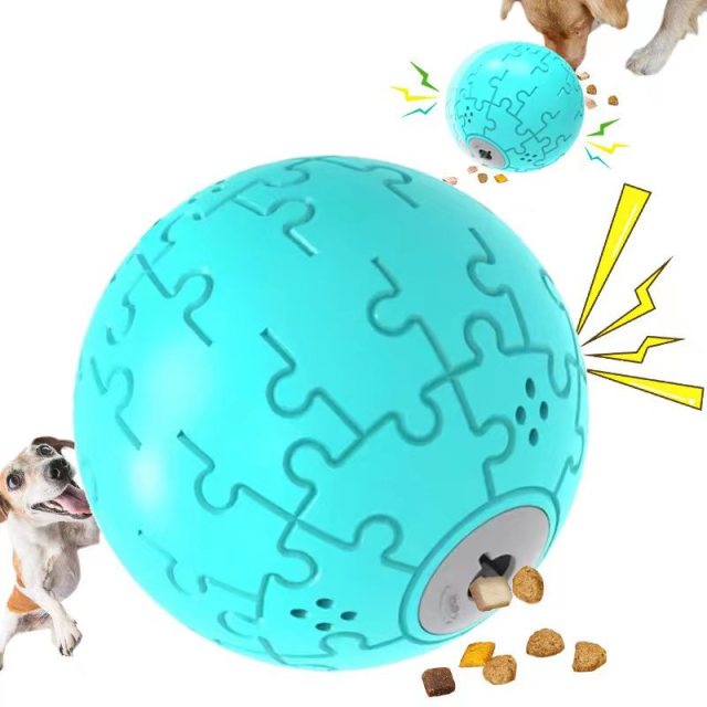 LOS ANDES Dog Interactive Dog Ball Toys, IQ Treat Ball Adjustable Dog Treat Dog Ball (Dog Enrichment Toys, and Interactive Dog Toys in One)