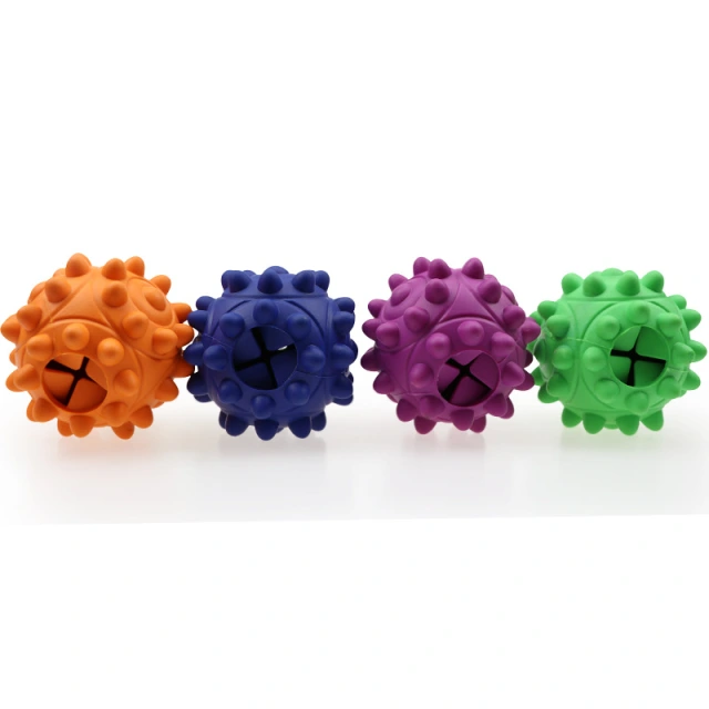 LOS ANDES Pet Supply Treat and Play Dog Toy Ball – Treat – Play Fetch – Dog Teething – Puppy Chew – Ultra Tough – Hide a Treat