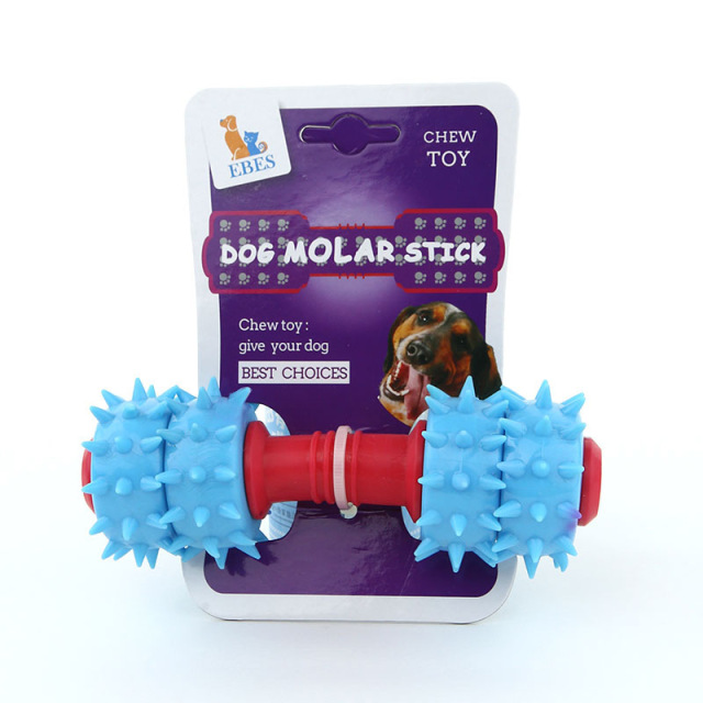 LOS ANDES Dog Chew Toys Dog Toothbrush Stick Teeth Cleaning Brush Dental for Medium Large Dog, Puppy Christmas,Easter Birthday Gifts, Outdoor Dog Toys for Aggressive Chewers Tough Toys Interactive