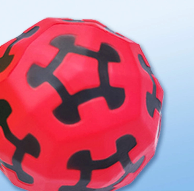 LOS ANDES Dog Balls Toy for Aggressive Chewers, Indestructible Bouncy Dog Ball, Lightweight&Floating, Durable Dog Chew Ball for Large&Medium Dogs to Fetch and Play