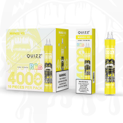 Quizz QD30 Plus 4000 Puffs RGB Flash with Mesh Coil Disposable device
