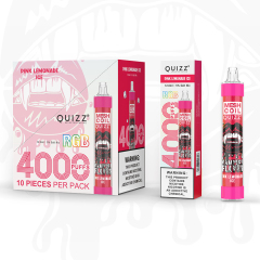 Quizz QD30 Plus 4000 Puffs RGB Flash with Mesh Coil Disposable device