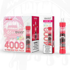 Quizz QD30 Plus 4000 Puffs RGB Flash with Mesh Coil Disposable device