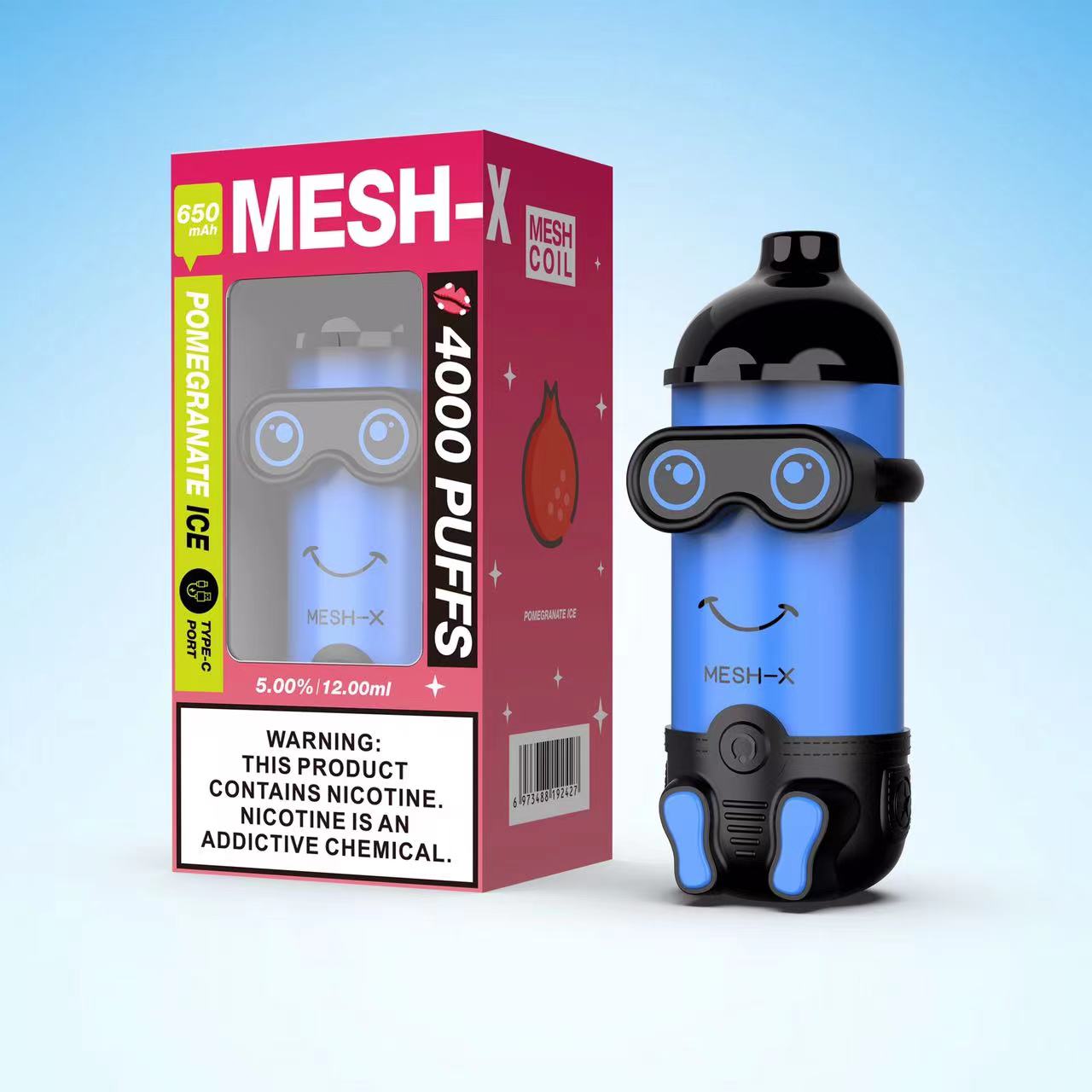 Minions Mesh-X 4000 Puffs Disposable Vape Devices